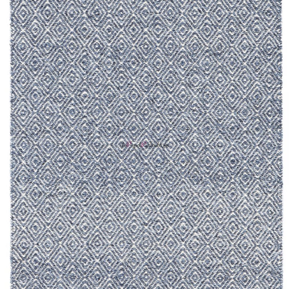 Alfombra HORREDS MATTAN MIX COTTON VINYL GOOSE BLUE 70x50-2